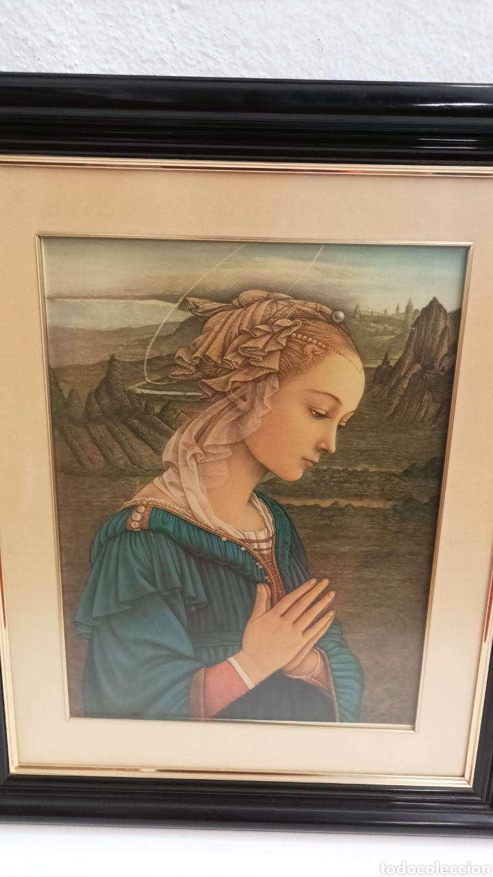 Otros objetos de arte: Cuadro imagen Virgen - Foto 1