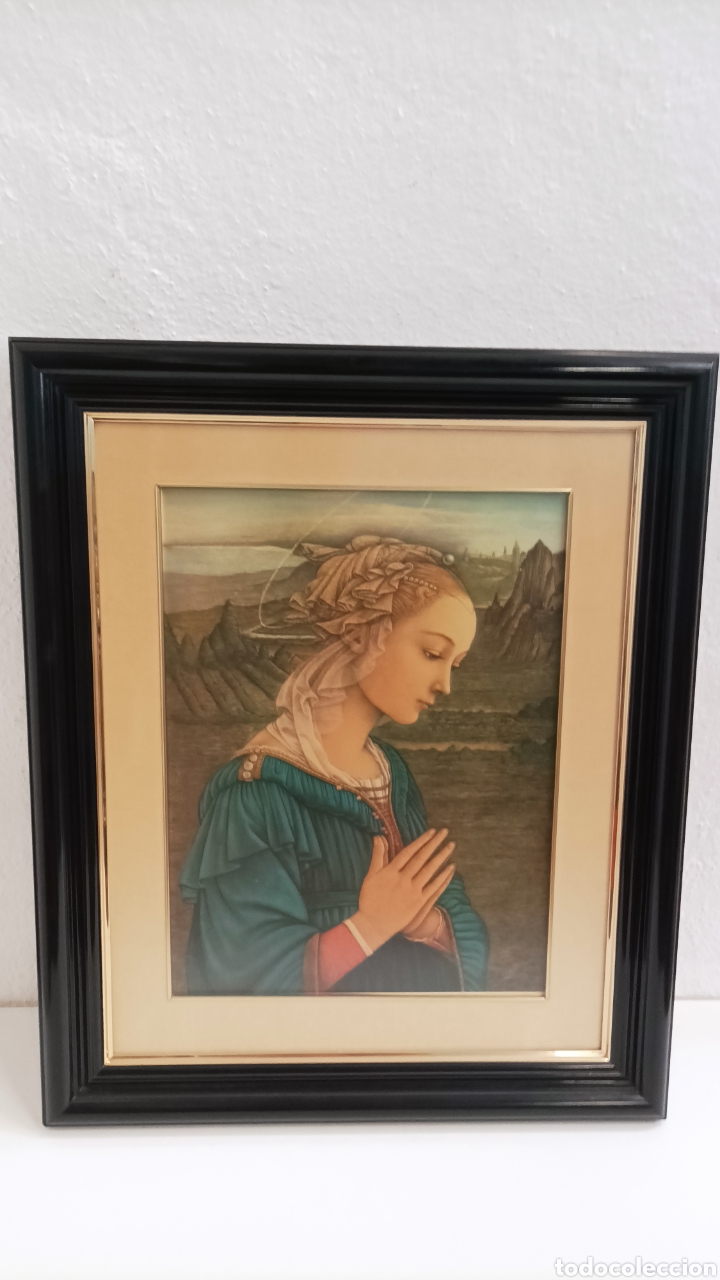 Otros objetos de arte: Cuadro imagen Virgen - Foto 2