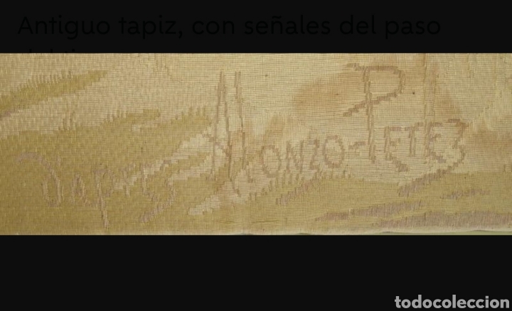 Otros objetos de arte: Antiguo Tapiz - Foto 2