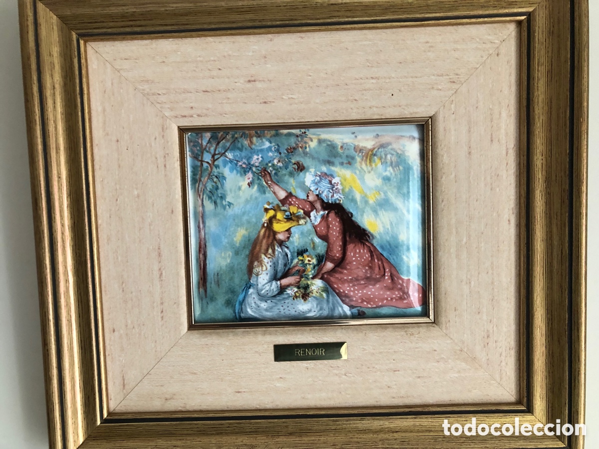 Otros objetos de arte: 8 PINTURAS AL ESMALTE SOBRE METAL - Foto 3