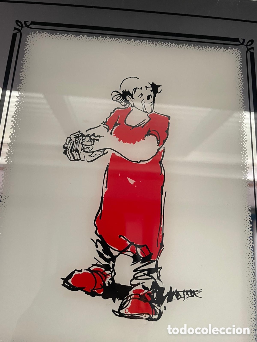 Otros objetos de arte: Cuadros de payasos vintage - Foto 2