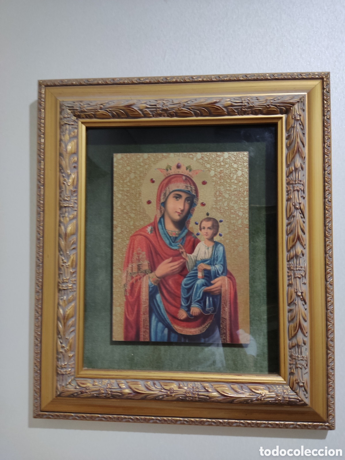 Otros objetos de arte: Virgen con ni&ntilde;o, con certificado de autenticidad - Foto 1