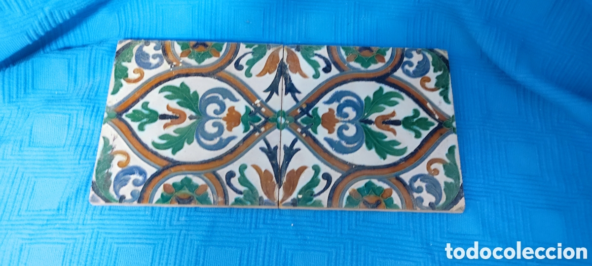 Otros objetos de arte: Admite oferta. Doce. Azulejos antiguos - Foto 2