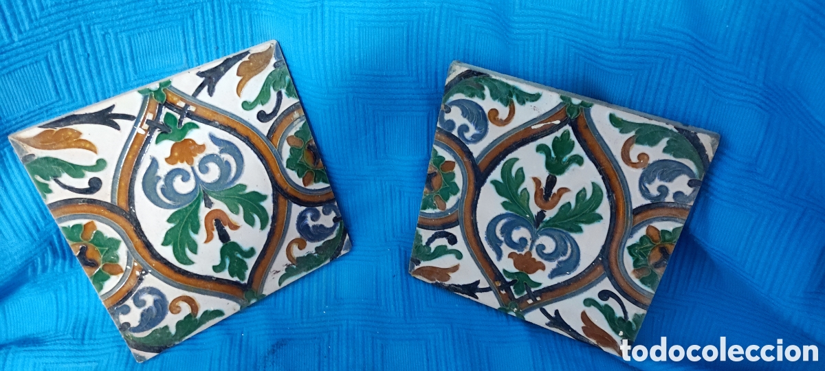 Otros objetos de arte: Admite oferta. Doce. Azulejos antiguos - Foto 1