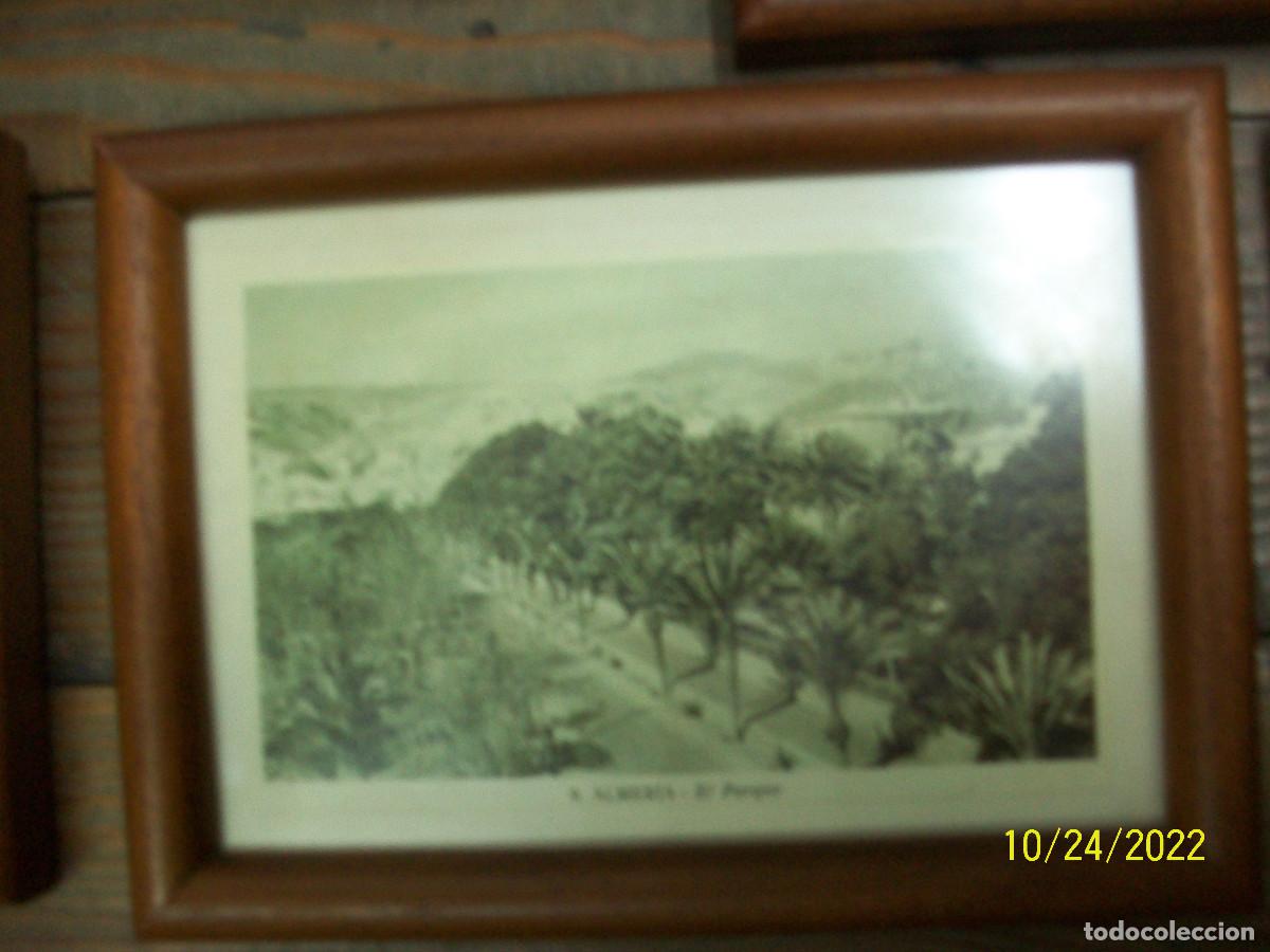 Otros objetos de arte: OTE DE 11 CUADROS/POSTALES DE ALMERIA - Foto 11