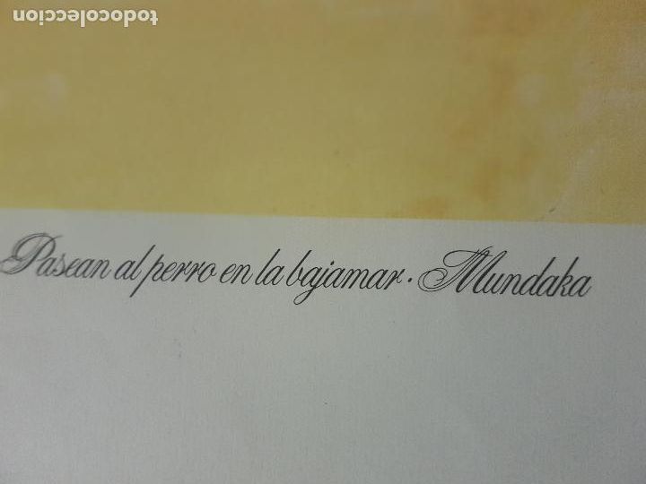 Otros objetos de arte: PASEANDO AL PERRO MUNDAKA - Foto 2