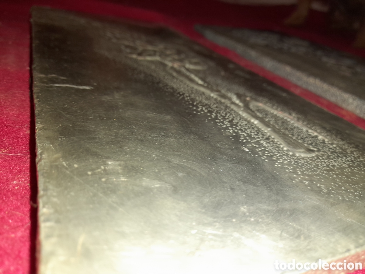 Otros objetos de arte: DOS CUADRITOS FLORES BAJORRELIEVE ESTA&Ntilde;O? - Foto 3