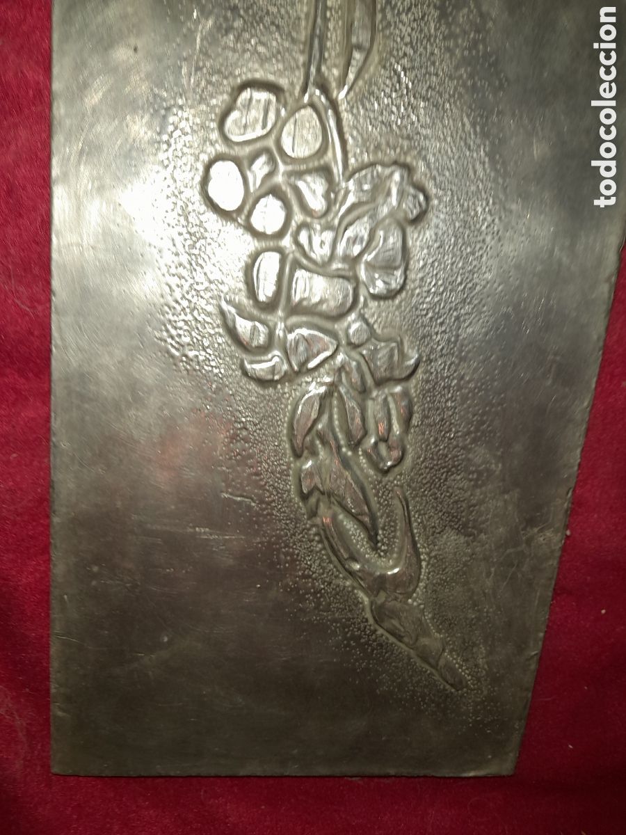 Otros objetos de arte: DOS CUADRITOS FLORES BAJORRELIEVE ESTA&Ntilde;O? - Foto 5