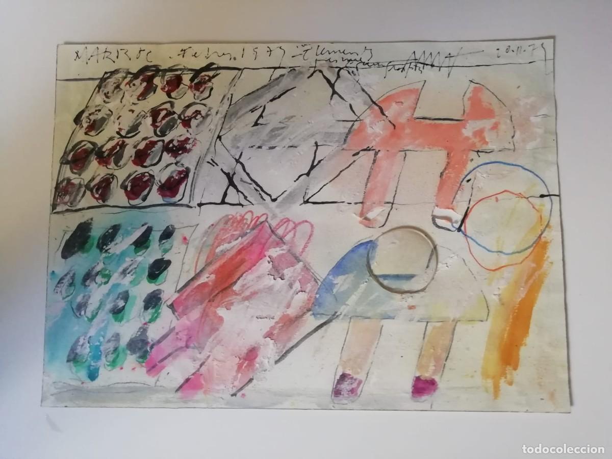 Otros objetos de arte: Frederic Amat -T&eacute;cnica mixta sobre paper - 1979 - Foto 1