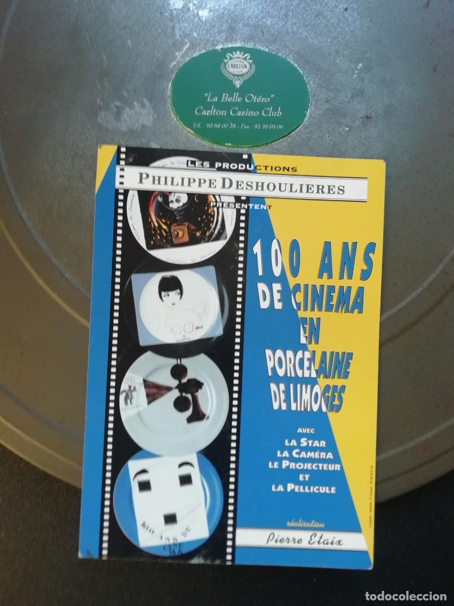 Otros objetos de arte: Plato de Limonges. 100 ans de cinema. - Foto 3