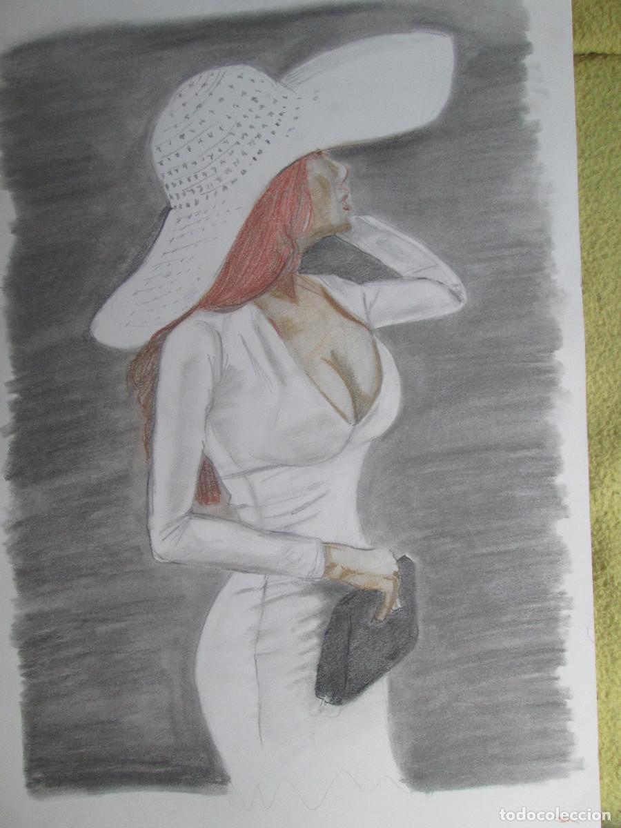 Otros objetos de arte: MUJER SEXY 3-GRAFITO MIXTO - Foto 1