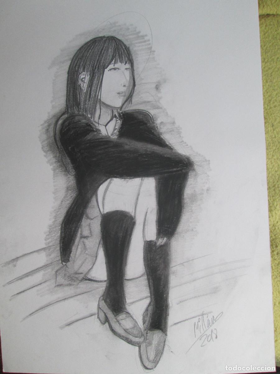 Otros objetos de arte: MUJER SEXY 6-GRAFITO MIXTO - Foto 1