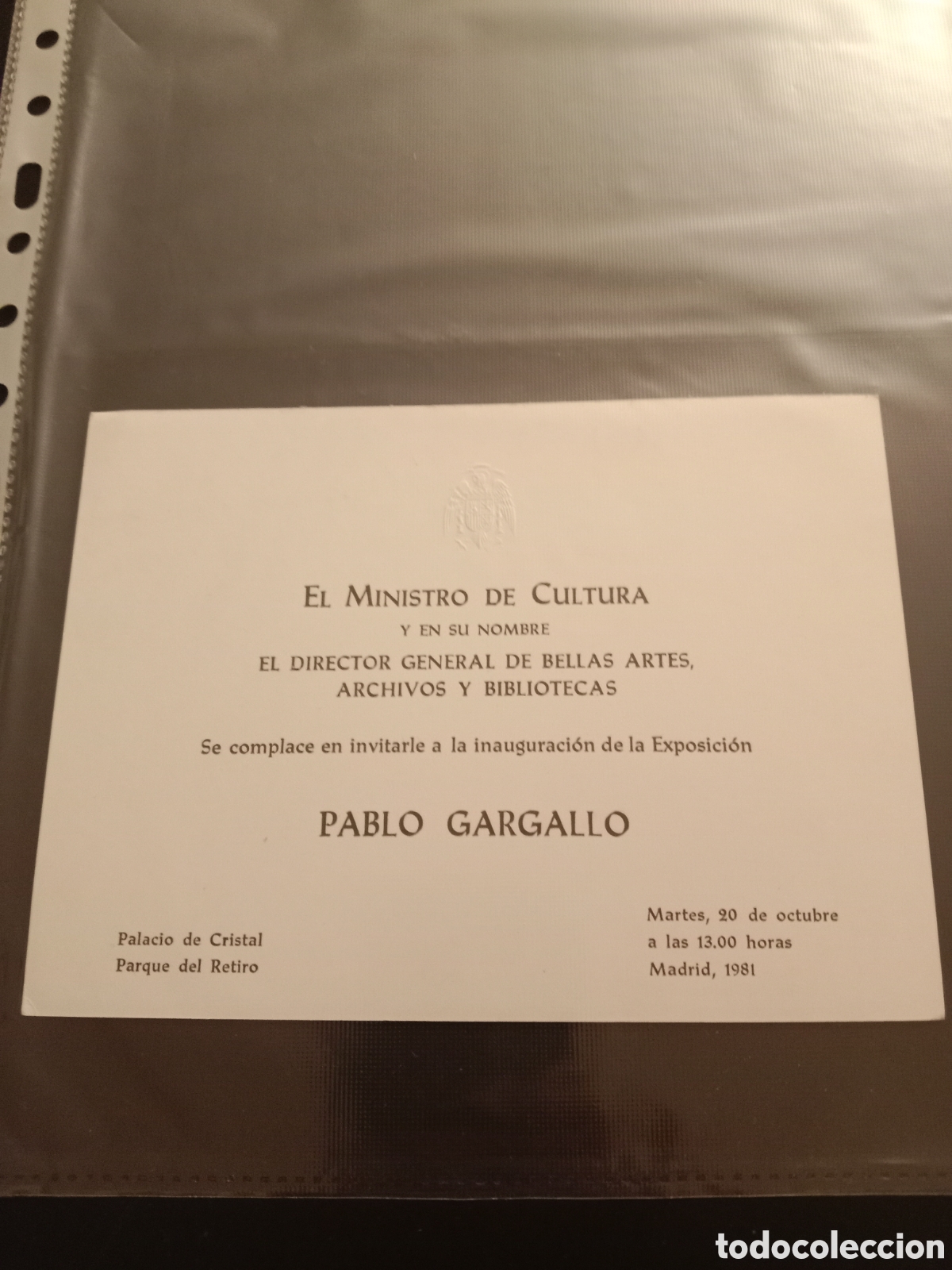 Otros objetos de arte: Pablo Gargallo - Foto 1