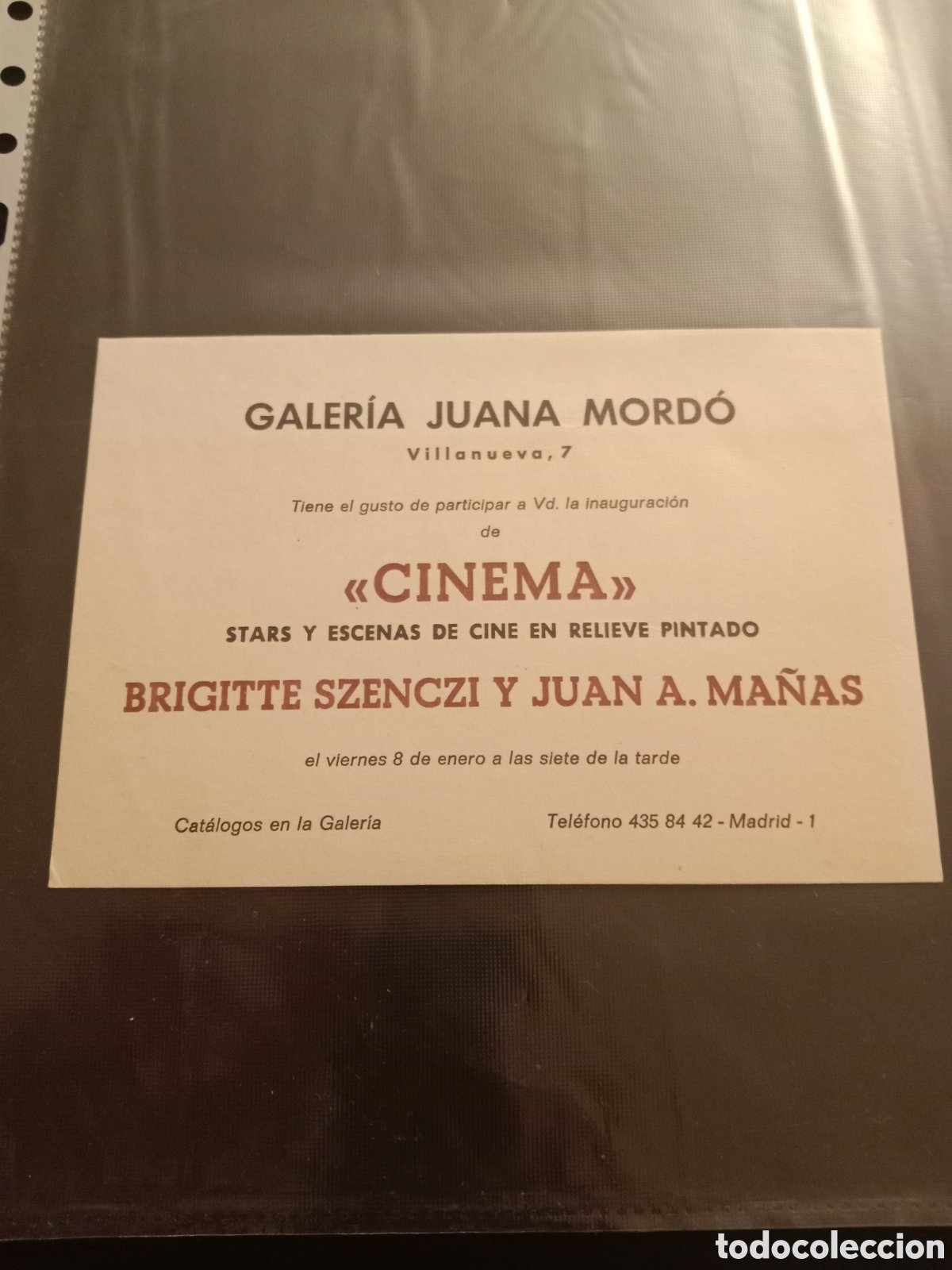 Otros objetos de arte: Brigitte Szenczi y Juan A. Ma&ntilde;as - Foto 1