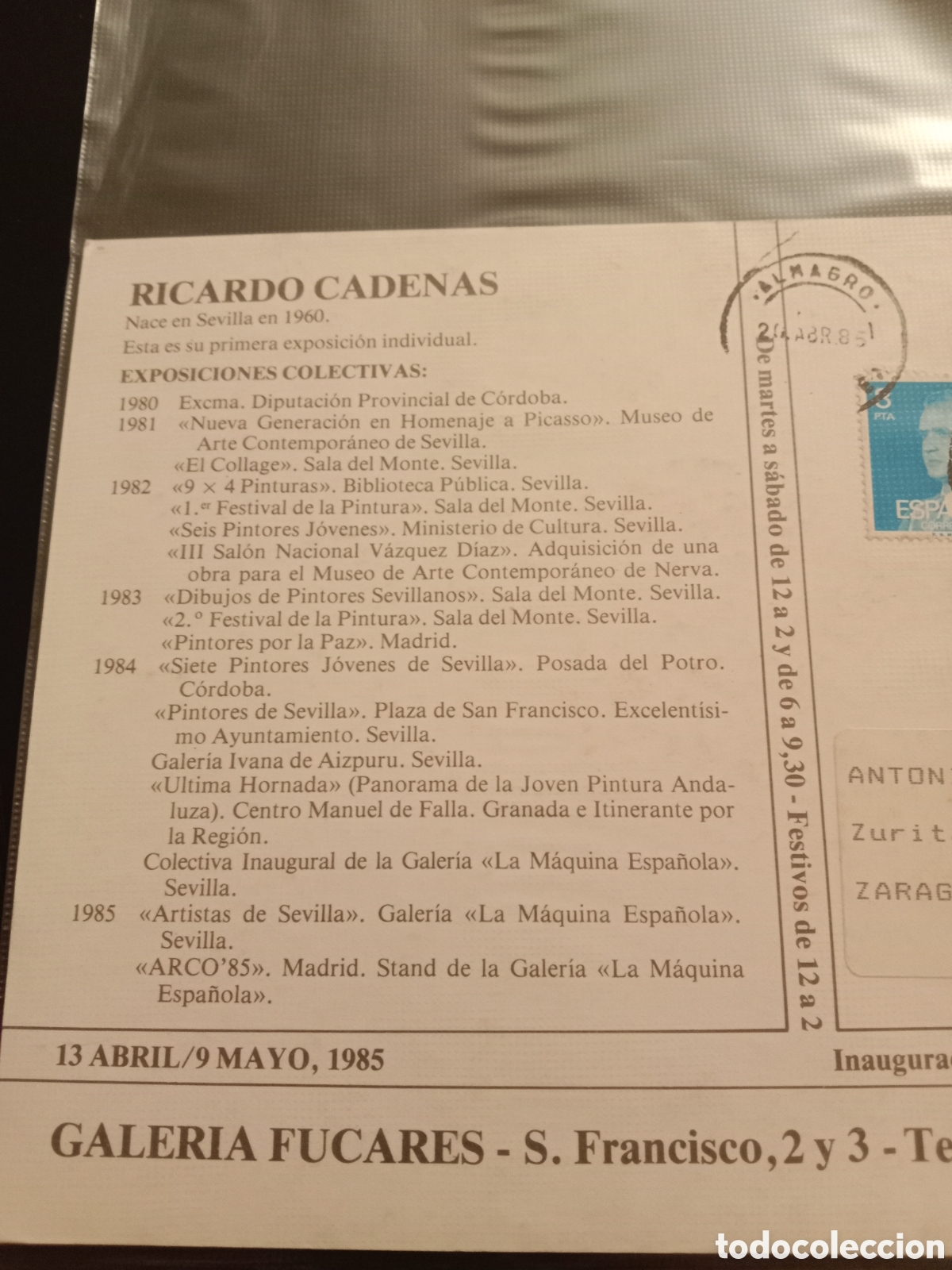 Otros objetos de arte: Ricardo Cadenas - Foto 2