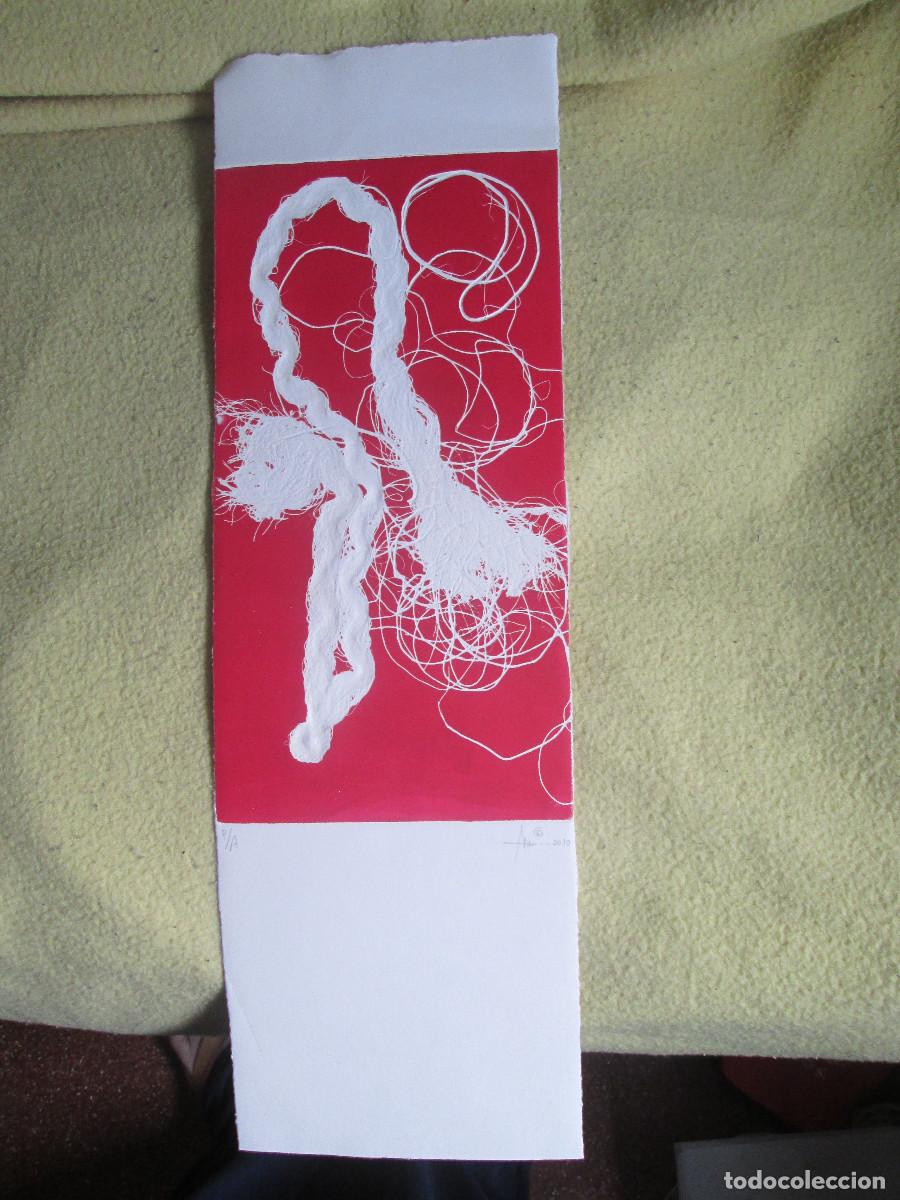 Otros objetos de arte: CUERDAS LIBRE - GRABADO - Foto 1