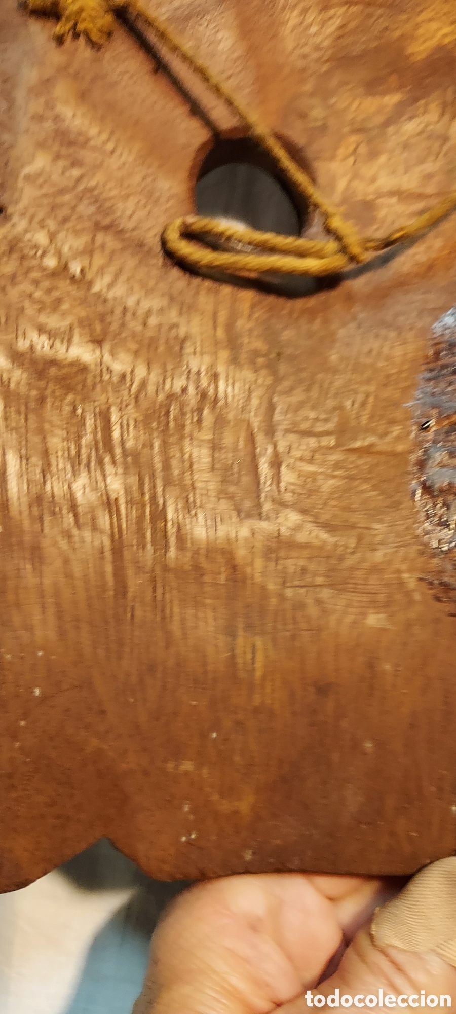 Otros objetos de arte: MASCARA DE MADERA CARNAVAL - Foto 12