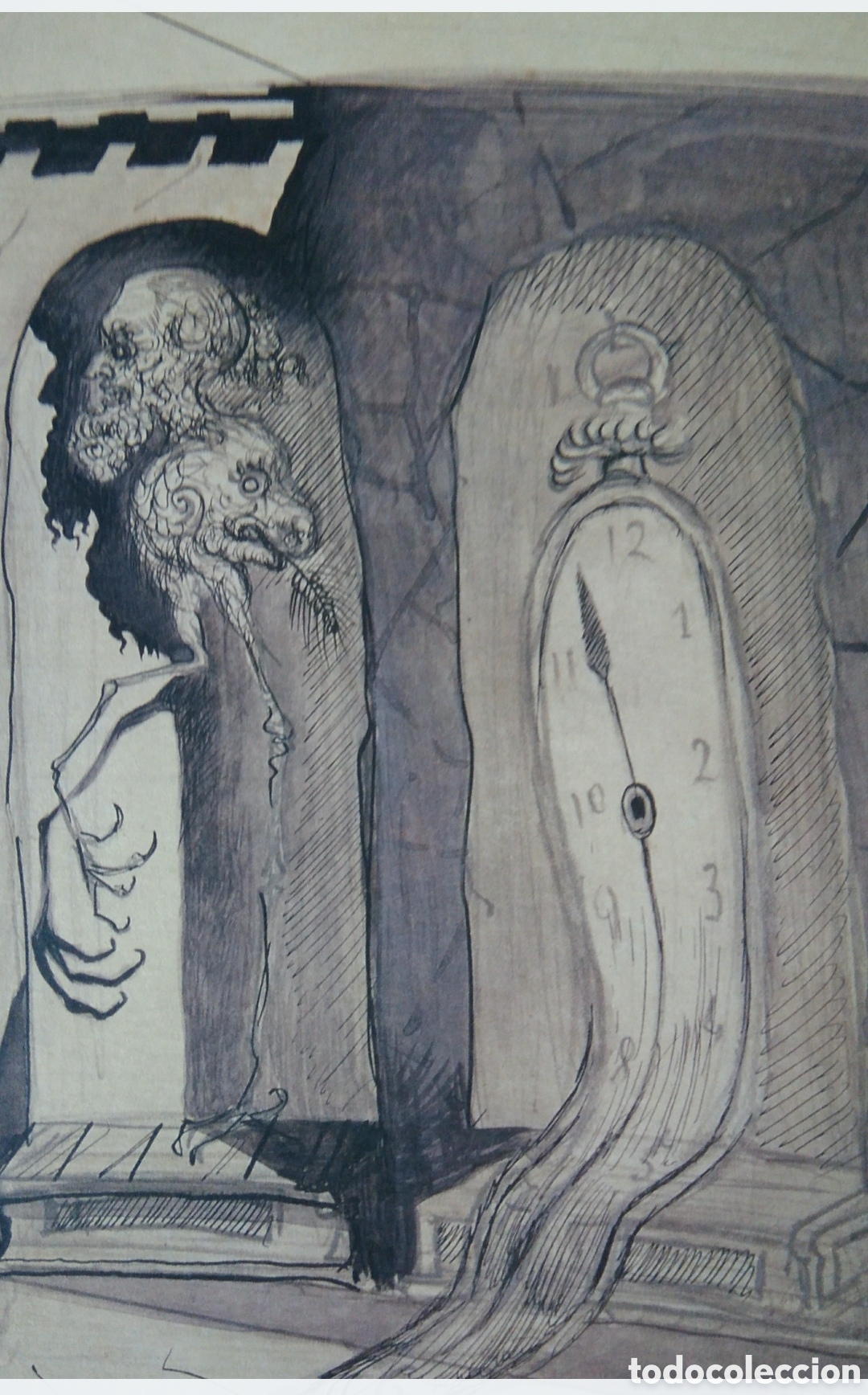 Otros objetos de arte: L&aacute;mina de Salvador Dal&iacute; - Foto 2