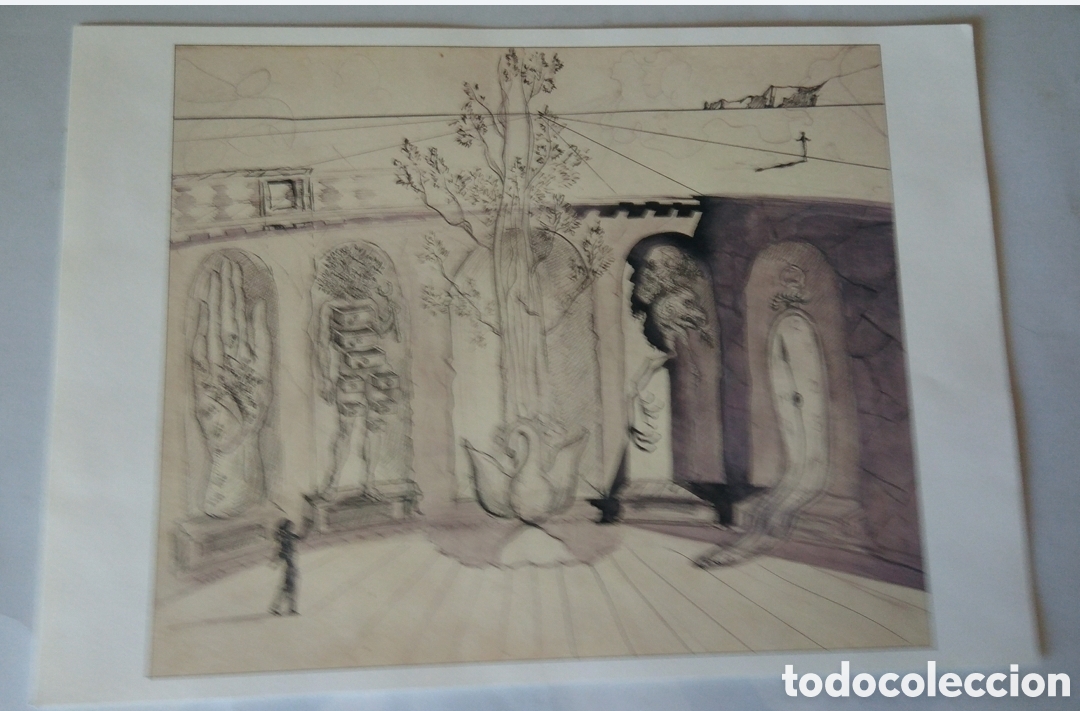 Otros objetos de arte: L&aacute;mina de Salvador Dal&iacute;