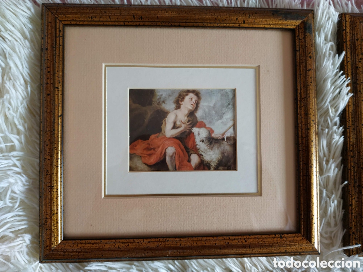 Otros objetos de arte: Conjunto de 6 cuadros Murillo - Foto 2