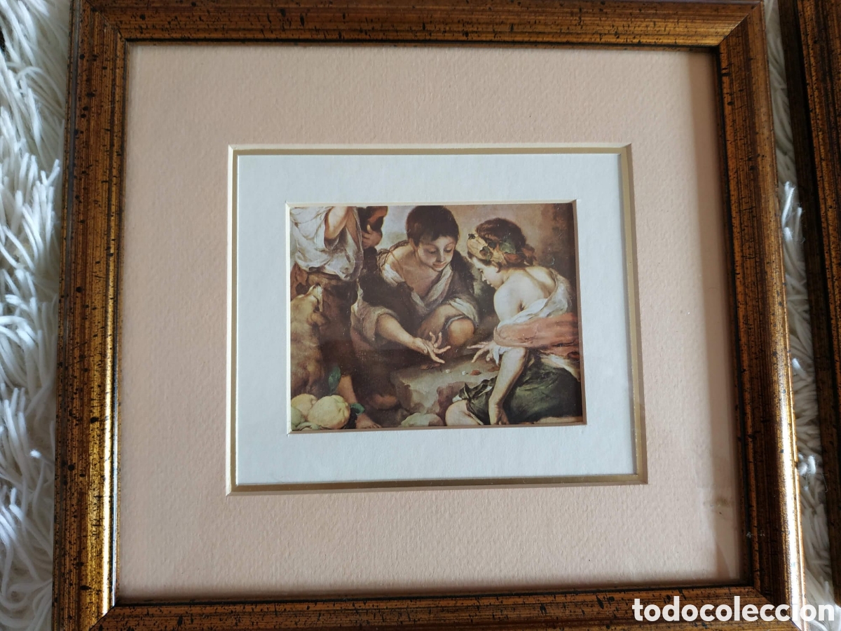 Otros objetos de arte: Conjunto de 6 cuadros Murillo - Foto 3