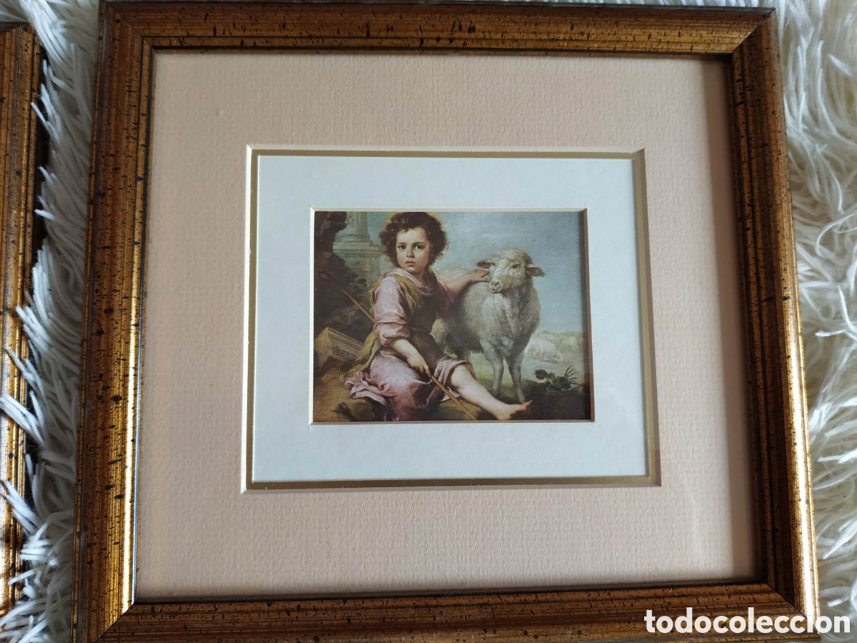 Otros objetos de arte: Conjunto de 6 cuadros Murillo - Foto 5