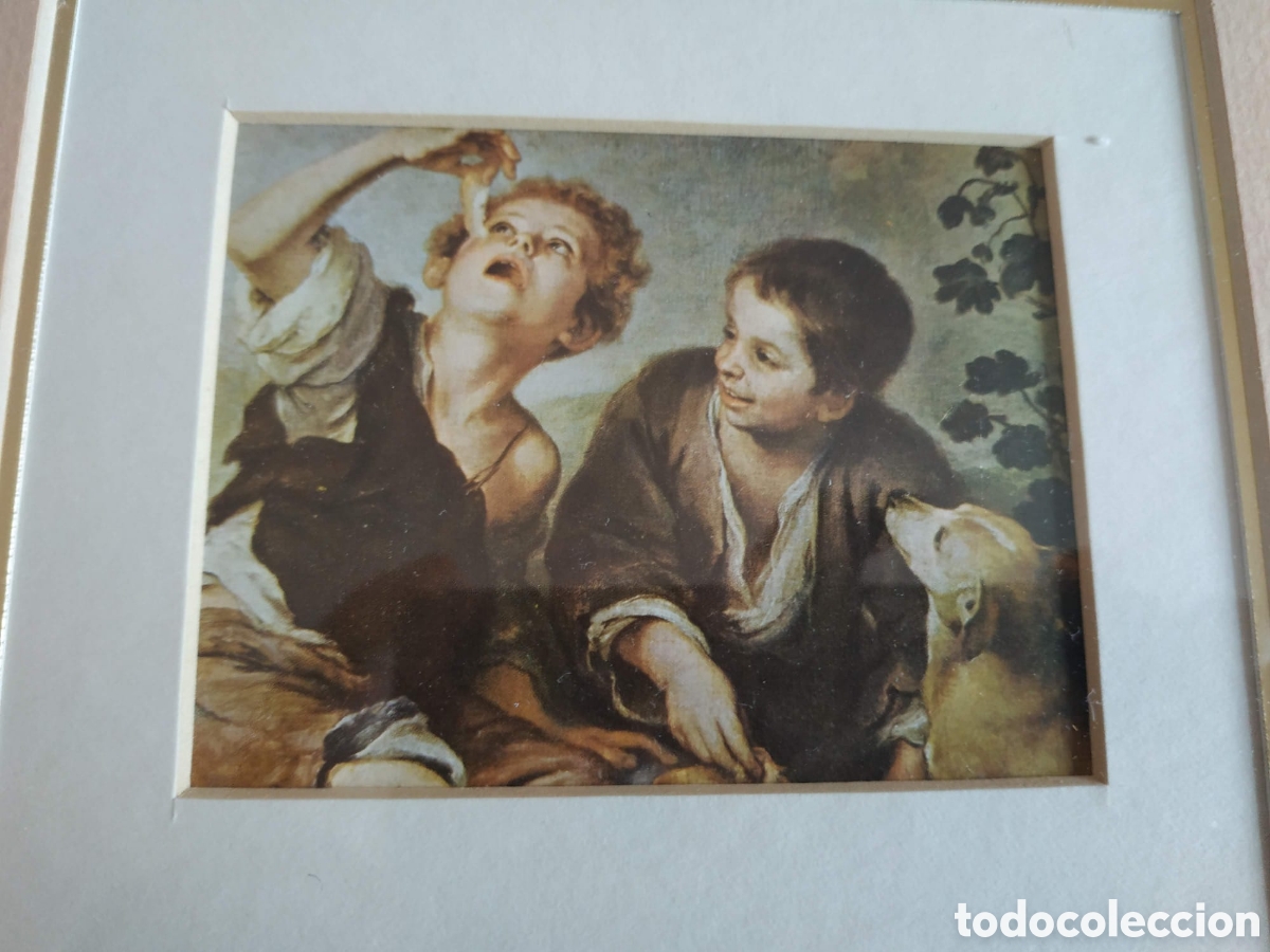 Otros objetos de arte: Conjunto de 6 cuadros Murillo - Foto 7