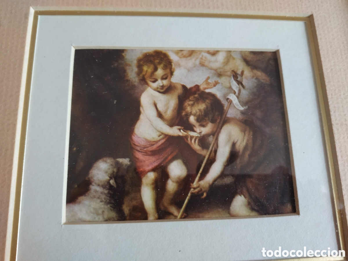 Otros objetos de arte: Conjunto de 6 cuadros Murillo - Foto 8