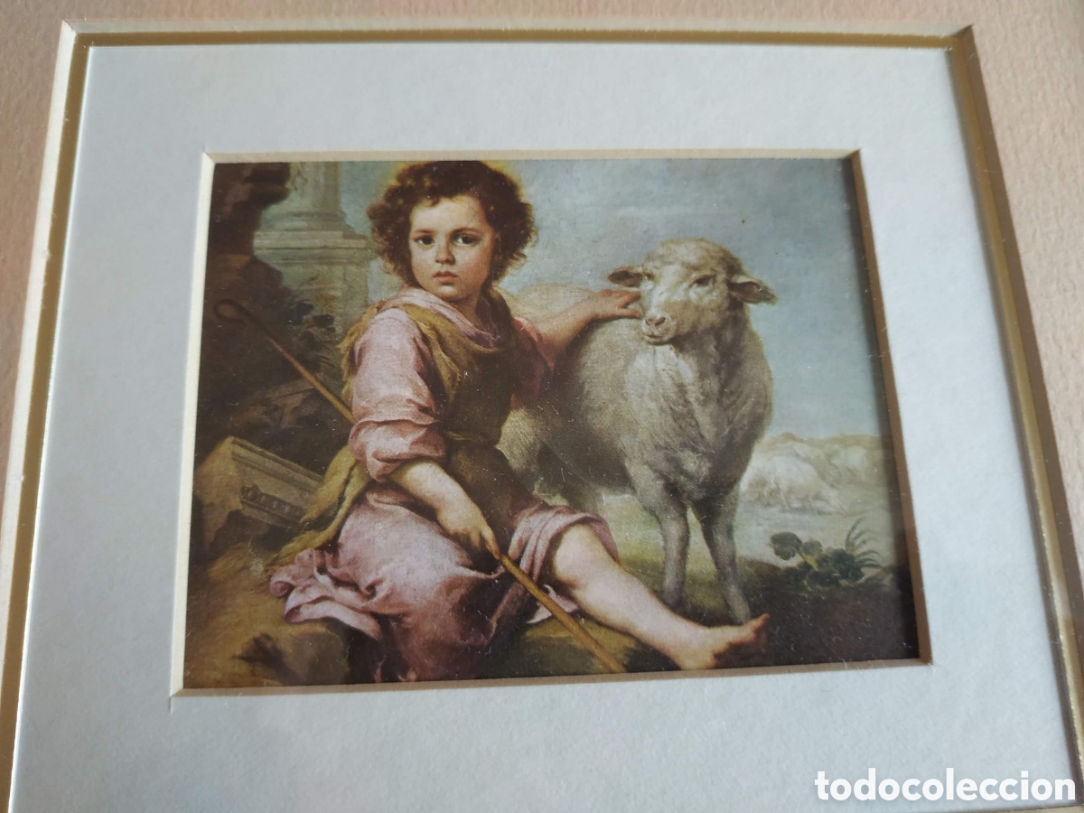 Otros objetos de arte: Conjunto de 6 cuadros Murillo - Foto 9