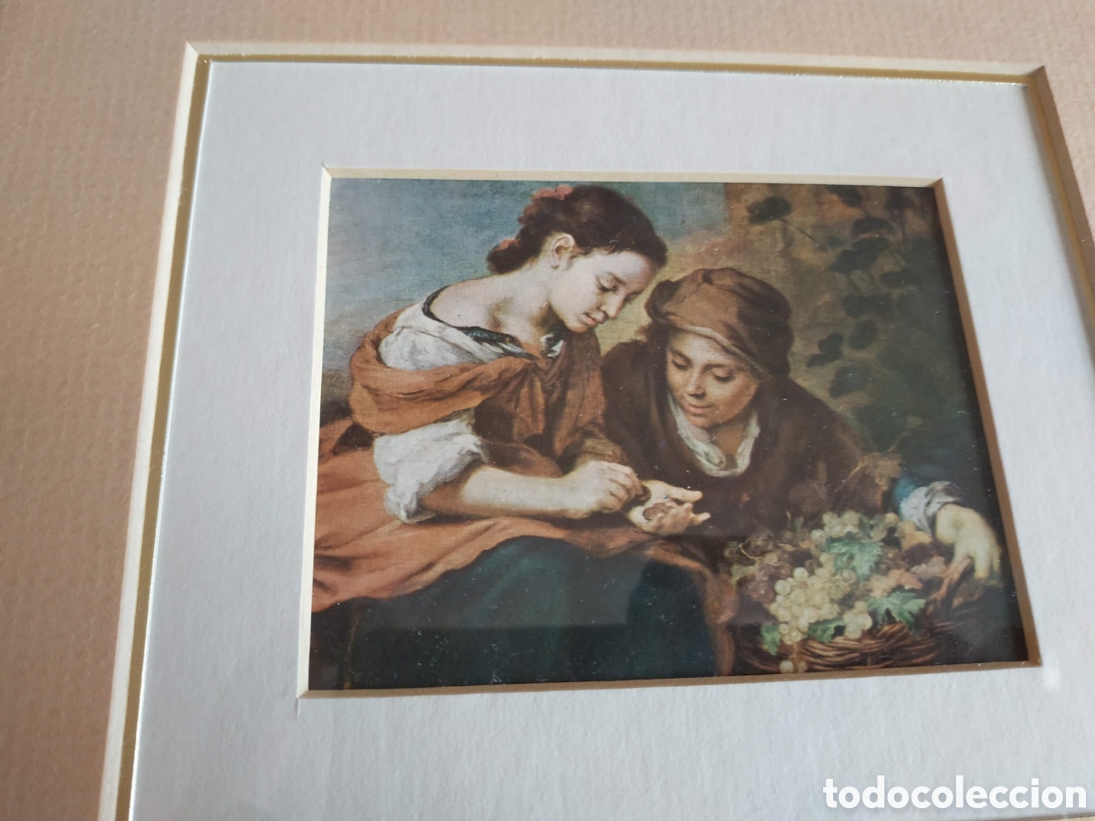 Otros objetos de arte: Conjunto de 6 cuadros Murillo - Foto 10