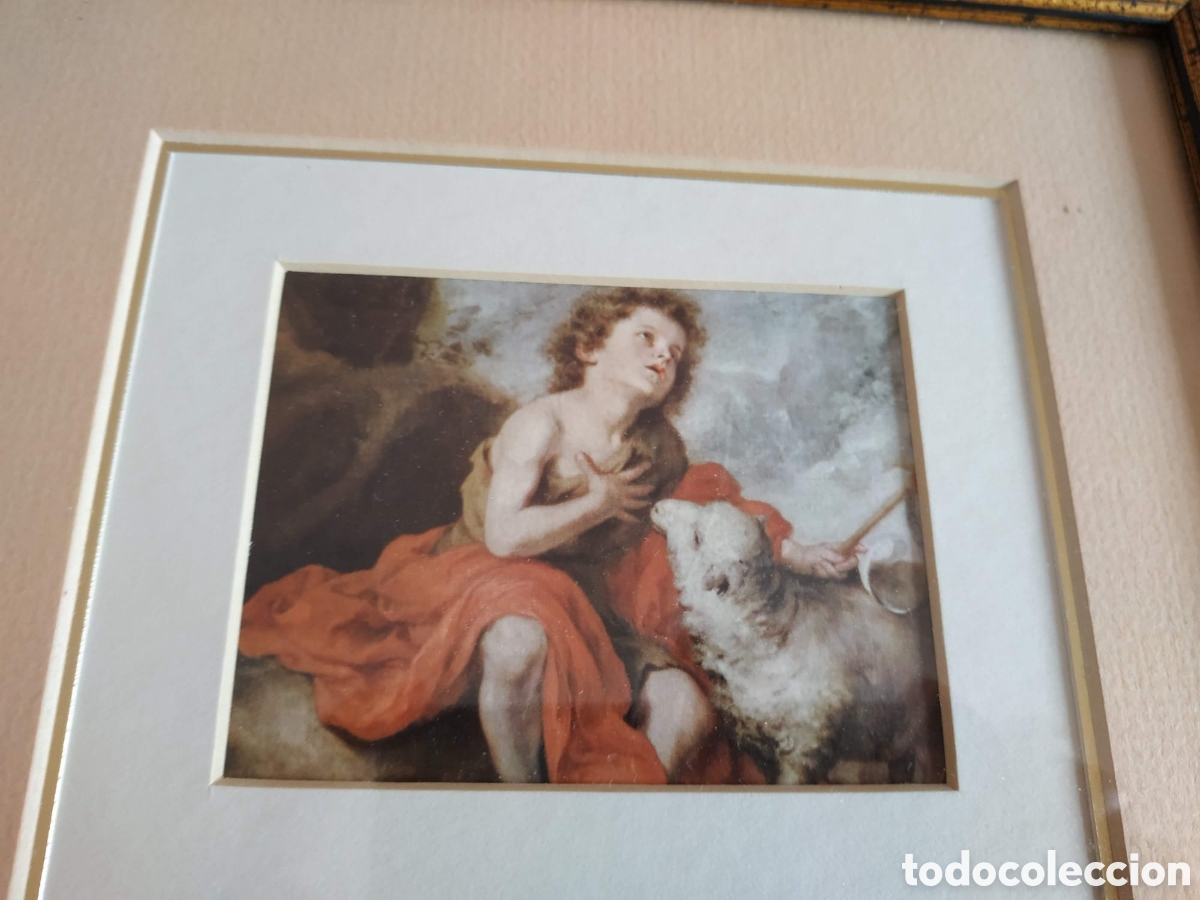Otros objetos de arte: Conjunto de 6 cuadros Murillo - Foto 12