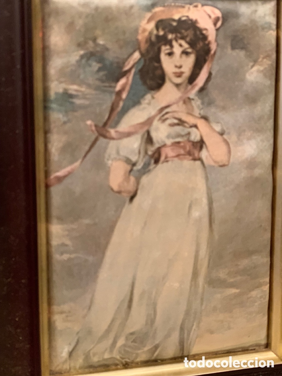 Otros objetos de arte: Cuadro de seda italiana - Foto 2