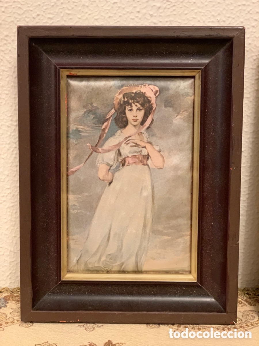 Otros objetos de arte: Cuadro de seda italiana - Foto 3