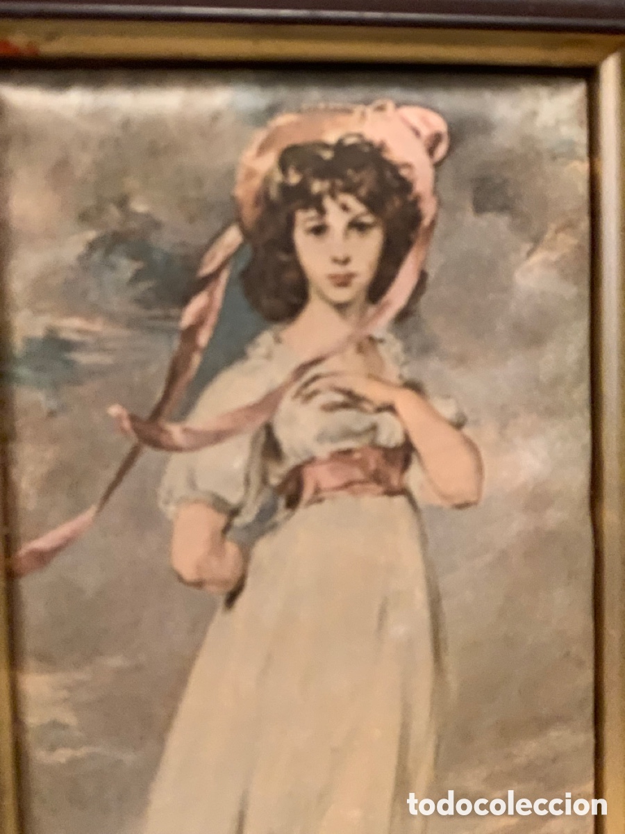 Otros objetos de arte: Cuadro de seda italiana - Foto 4