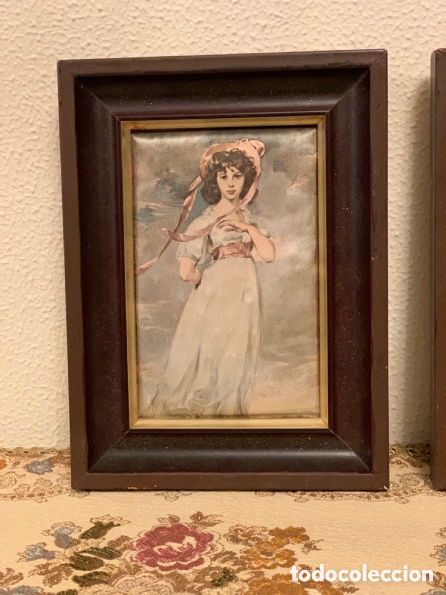 Otros objetos de arte: Cuadro de seda italiana - Foto 1