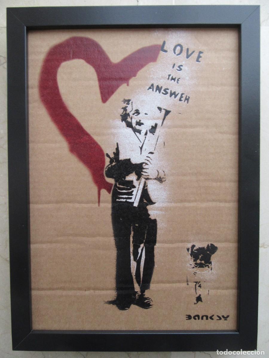 Otros objetos de arte: Bansky. Firmado a mano - Foto 1
