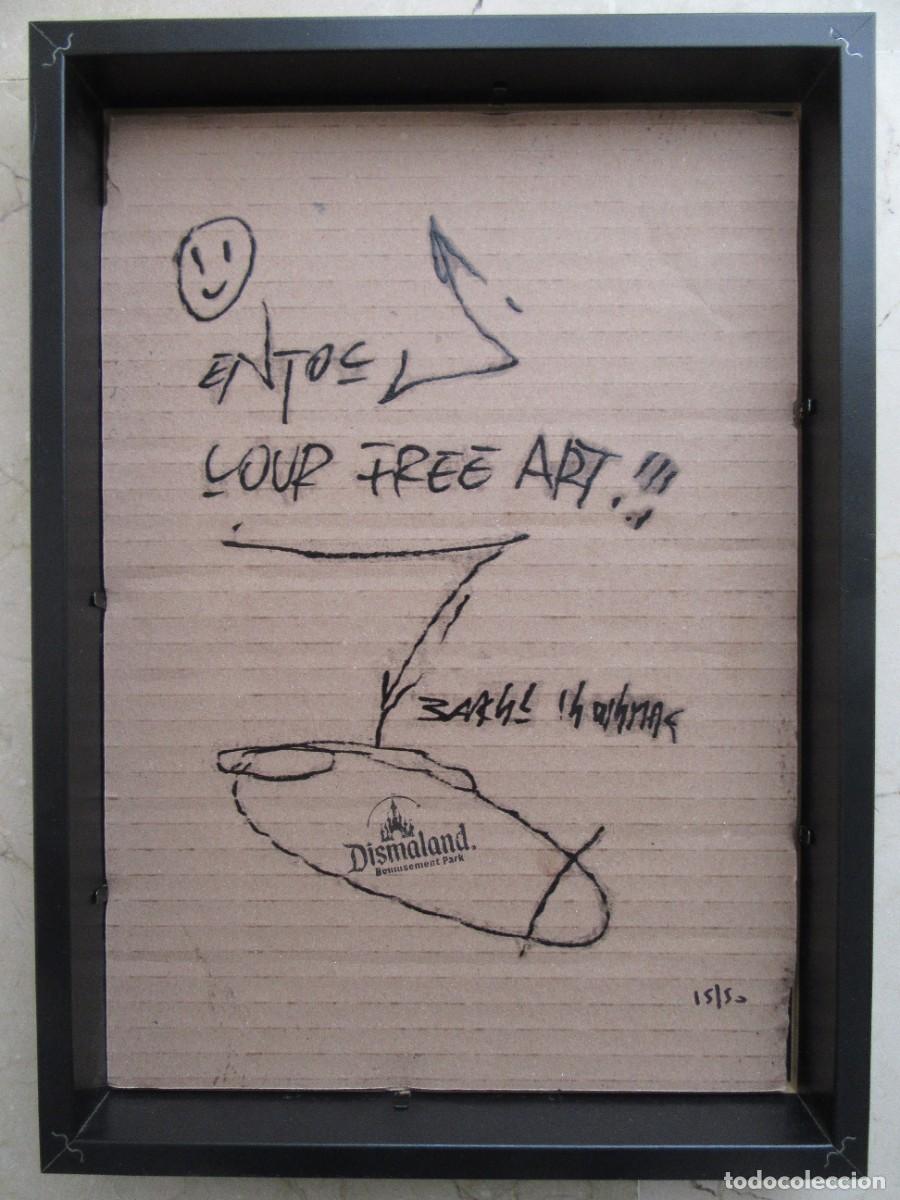 Otros objetos de arte: Bansky. Firmado a mano - Foto 3