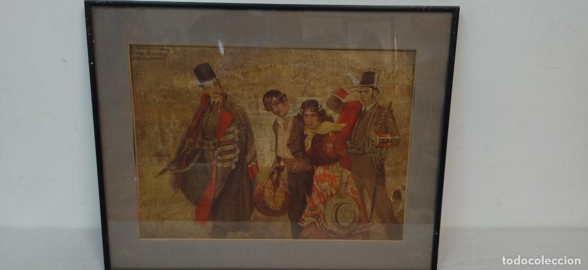 Otros objetos de arte: Cuadro Mossos Escuadra - Foto 2
