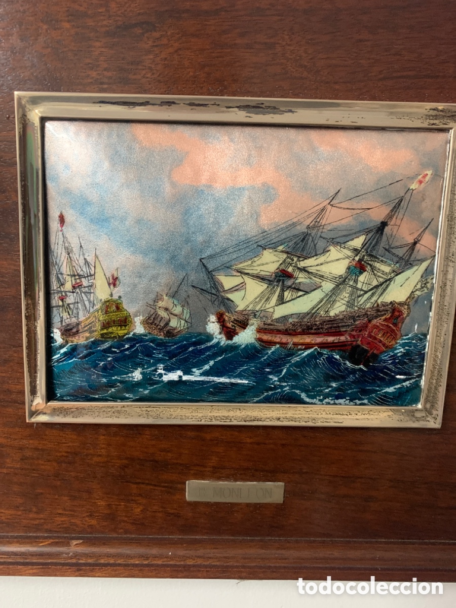 Otros objetos de arte: Esmalte de Fern&aacute;ndez de Vigo - Foto 2