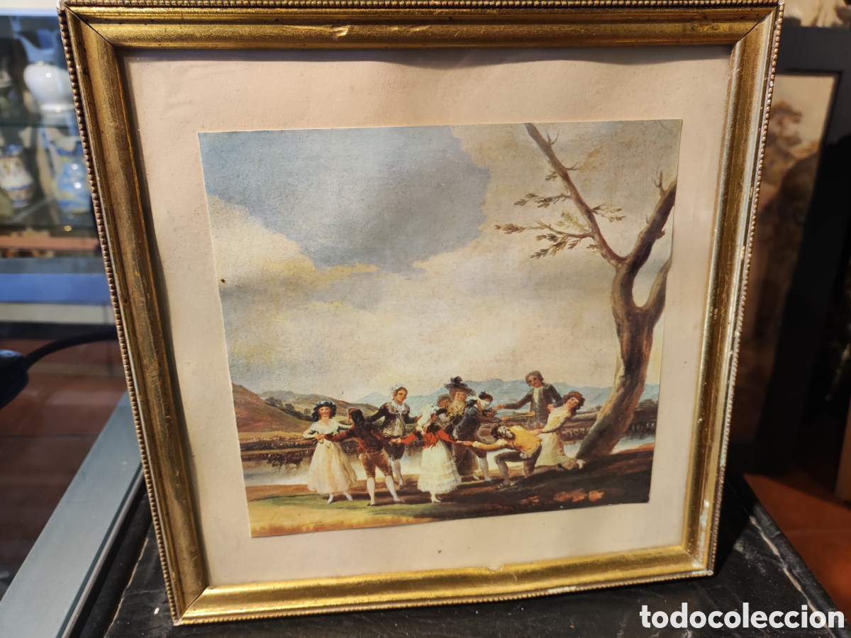 Otros objetos de arte: Enmarcado de motivos de Goya - Foto 1