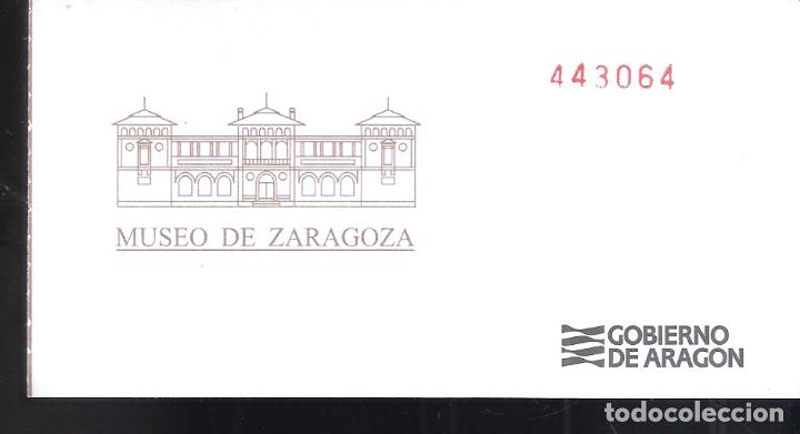 Otros objetos de arte: Museo de Zaragoza. Entrada. - Foto 1