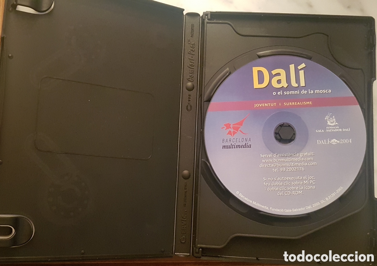 Otros objetos de arte: DALI O EL SOMNI DE LA MOSCA . 2 CD ROM . CATAL&Agrave; - Foto 3