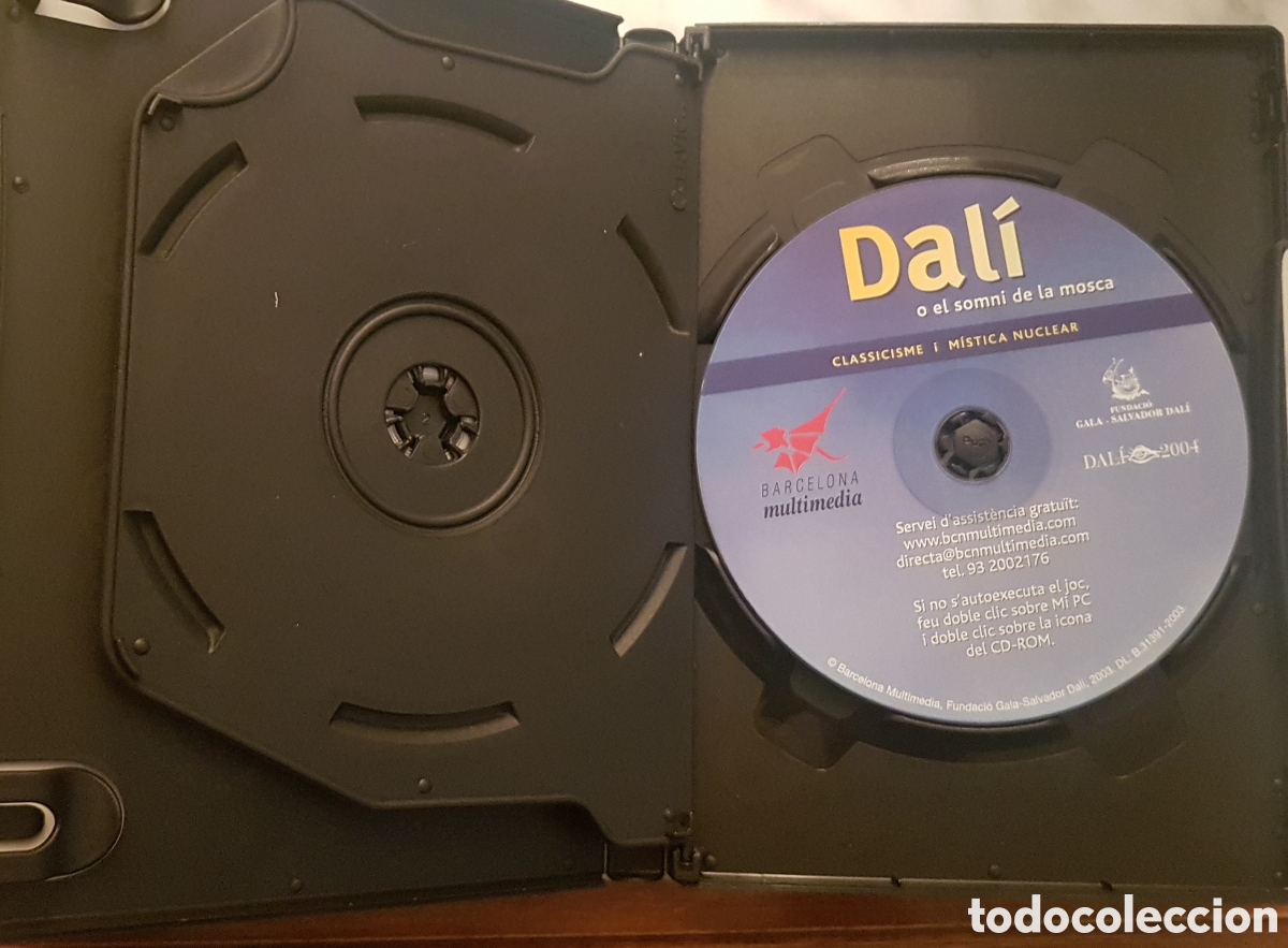 Otros objetos de arte: DALI O EL SOMNI DE LA MOSCA . 2 CD ROM . CATAL&Agrave; - Foto 4