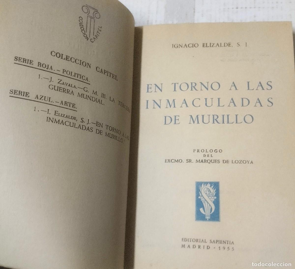 Otros objetos de arte: I. Elizalde, Las inmaculadas de Murillo, 1955 - Foto 3