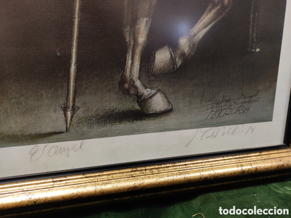 Otros objetos de arte: &Aacute;ngel lamina - Foto 3