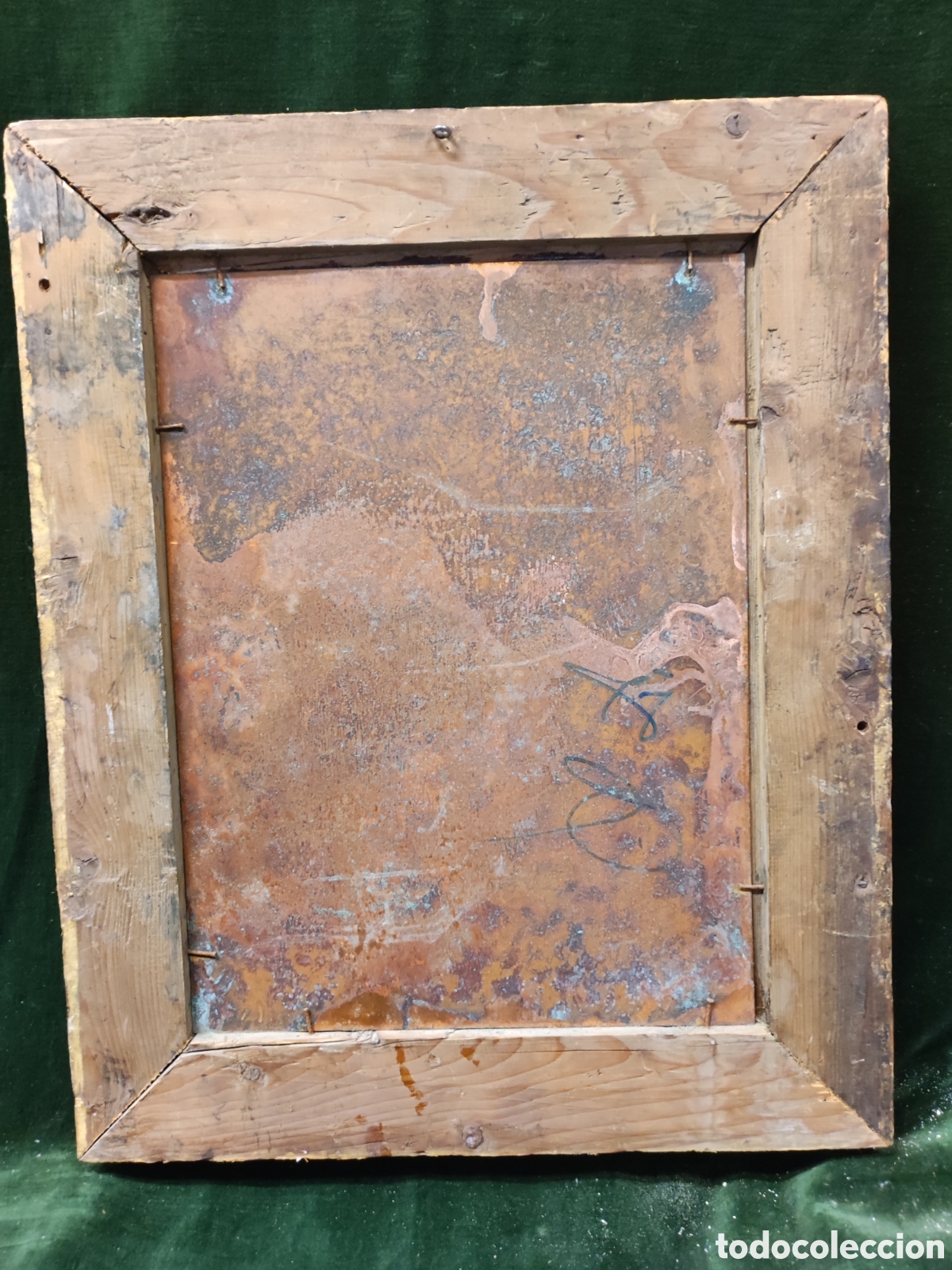 Otros objetos de arte: Plancha de cobre enmarcada - Foto 7