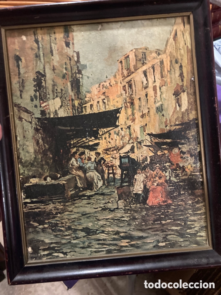 Otros objetos de arte: Lote de marcos y l&aacute;minas - Foto 2