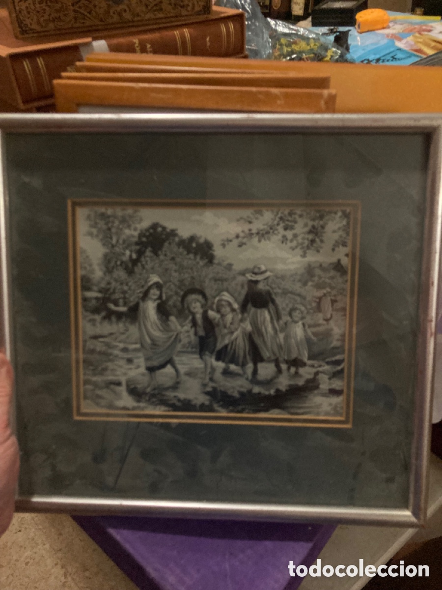 Otros objetos de arte: Lote de marcos y l&aacute;minas - Foto 6