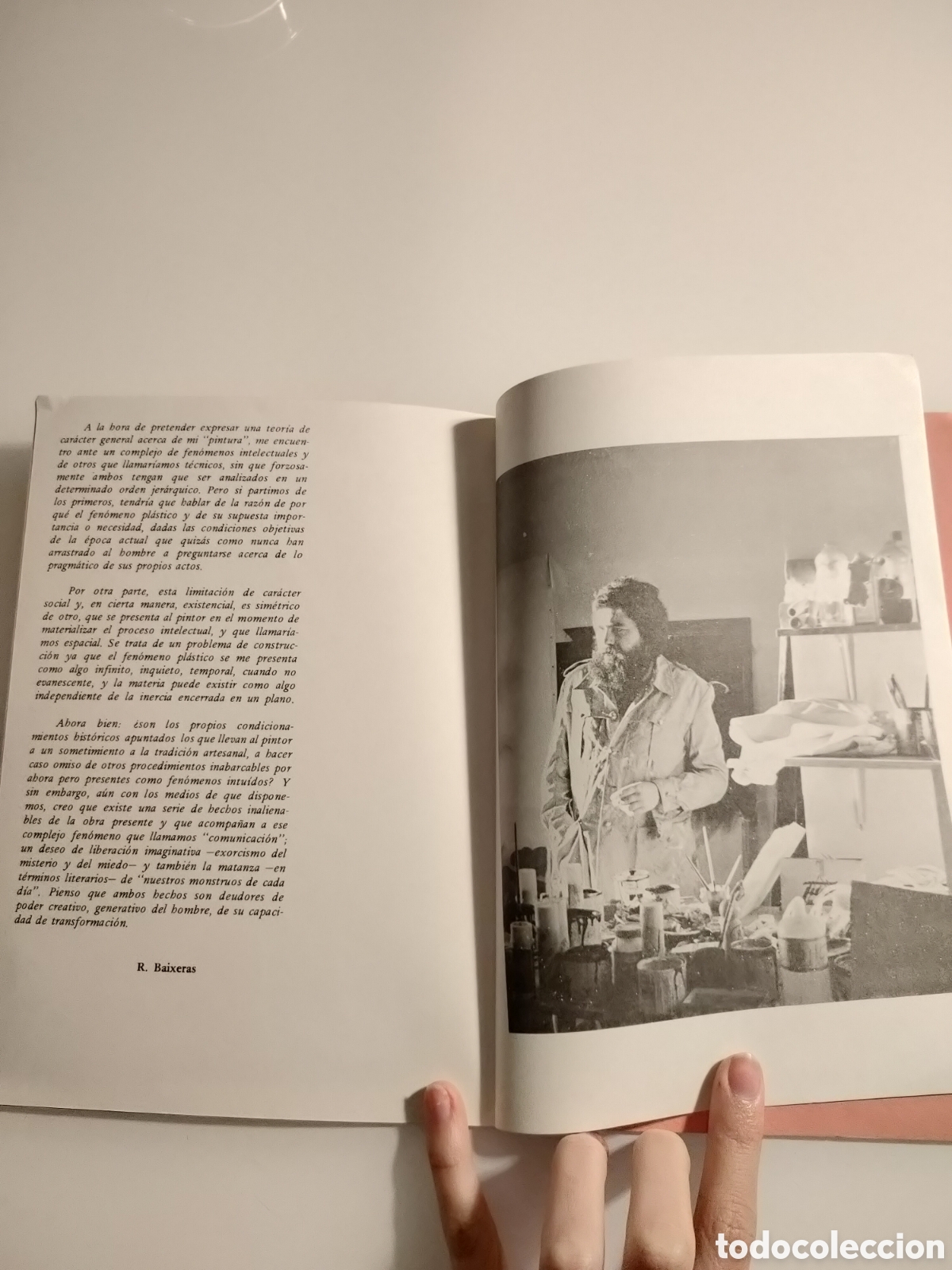 Otros objetos de arte: Cat&aacute;logo Rafael Baixeras 1976. - Foto 2