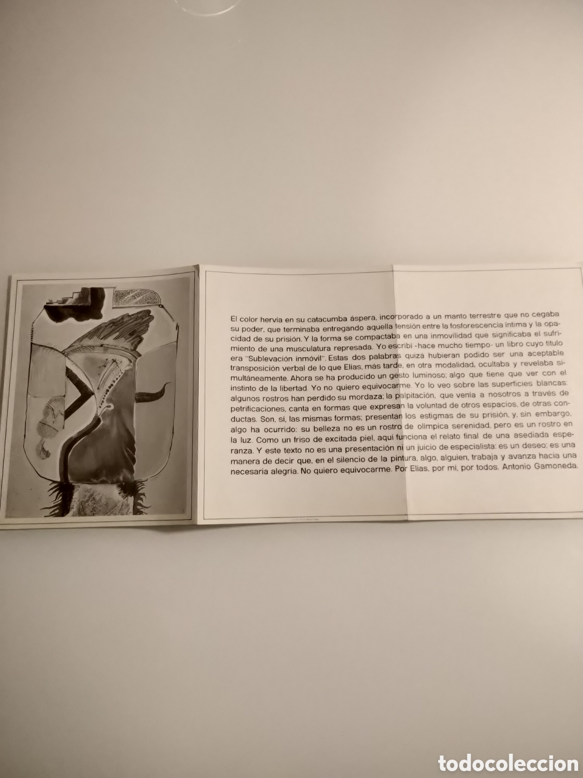 Otros objetos de arte: Tr&iacute;ptico El&iacute;as G. Benavides. - Foto 1